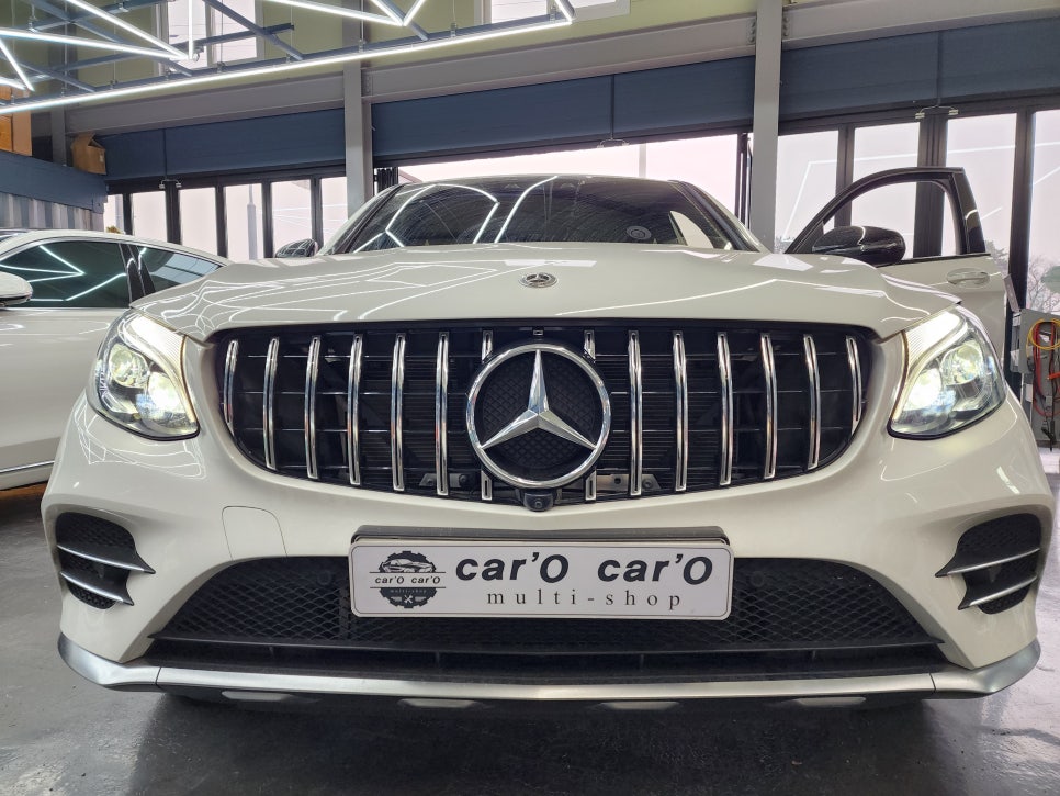 벤츠 GLC250 - 세로그릴은 진리죠~~ 안하시면 후회합니다!!