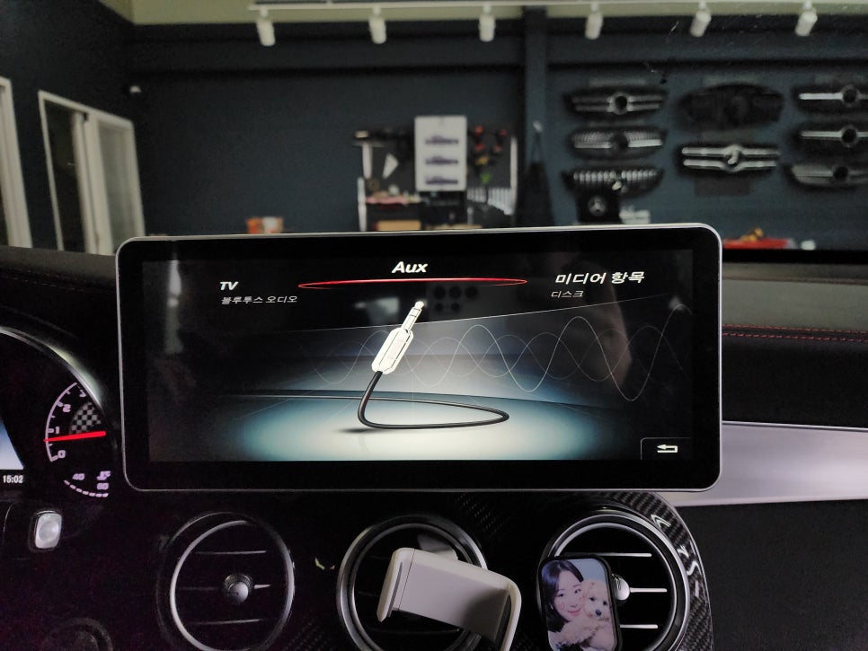 벤츠GLC43amg - M2C-200a 플러스, 12인치 모니터