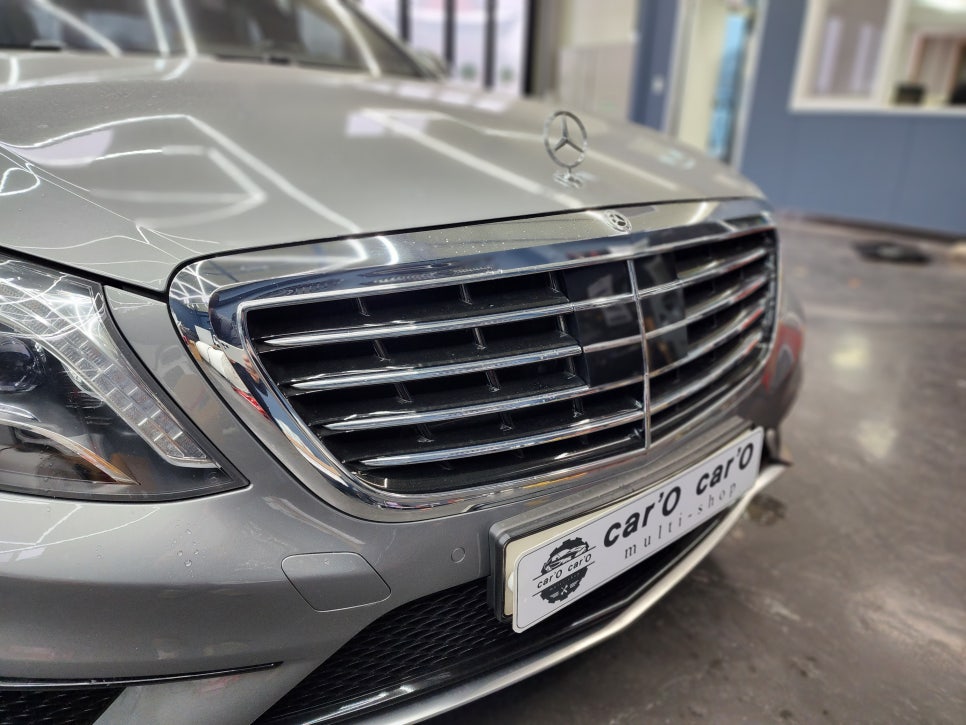벤츠 S63amg 전기형 → 후기형 컨버전, " 완벽한 피팅감, 센서이식 "