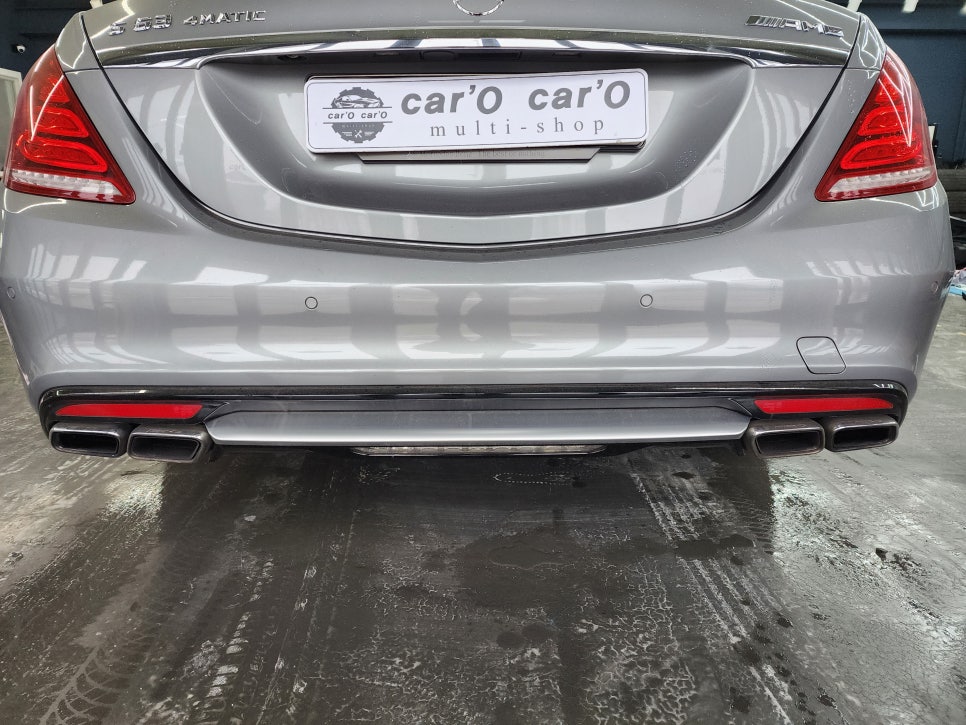 벤츠 S63amg 전기형 → 후기형 컨버전, " 완벽한 피팅감, 센서이식 "