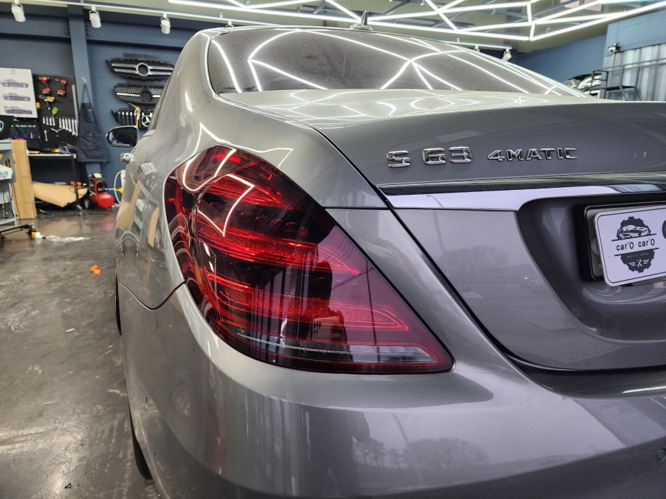 벤츠 S63amg 전기형 → 후기형 컨버전, " 완벽한 피팅감, 센서이식 "