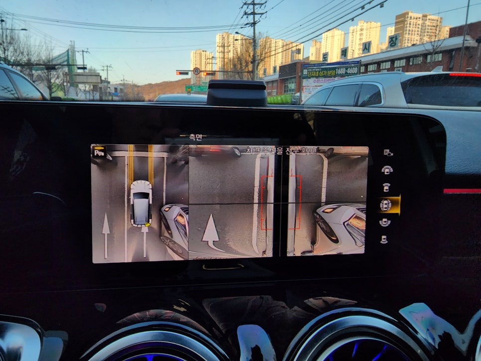 벤츠 GLB35amg - 벤츠 순정 어라운드 뷰 시공