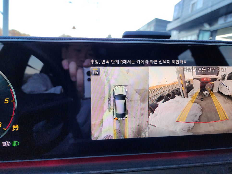벤츠GLE400d - 세로 그릴 & 어라운드 뷰 보정 / 반자율 확장 & 생활코딩