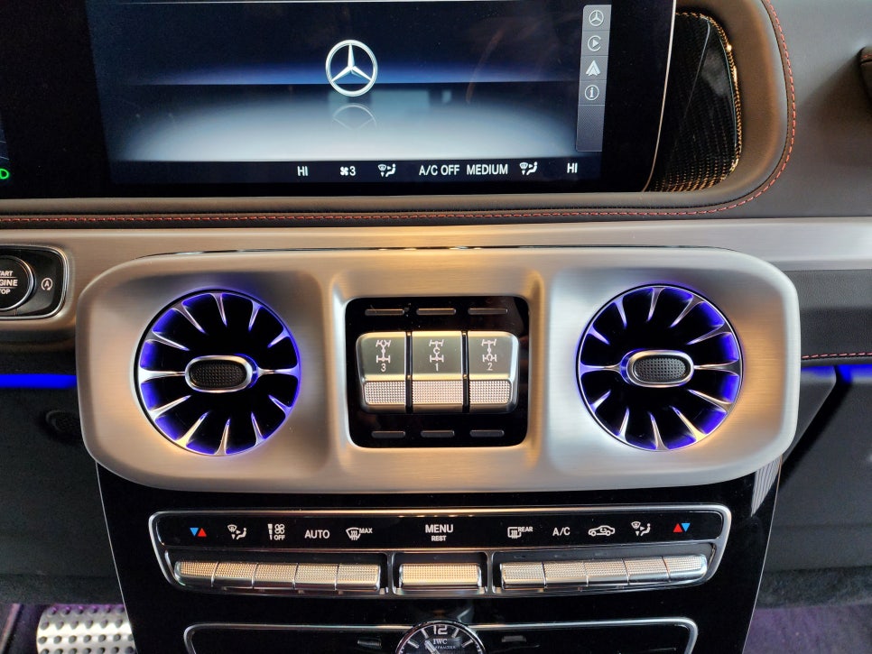 벤츠 G63amg -송풍구 엠비언트 " 아직도 안하셨다구요? 이 좋은걸~ "