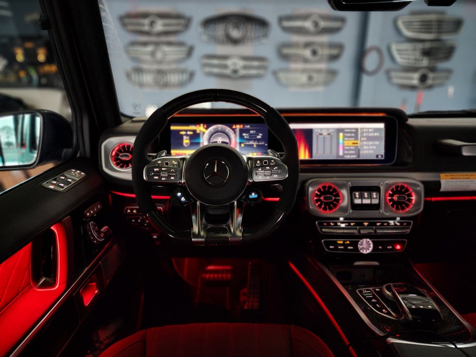 벤츠 G63amg -송풍구 엠비언트 " 아직도 안하셨다구요? 이 좋은걸~ "