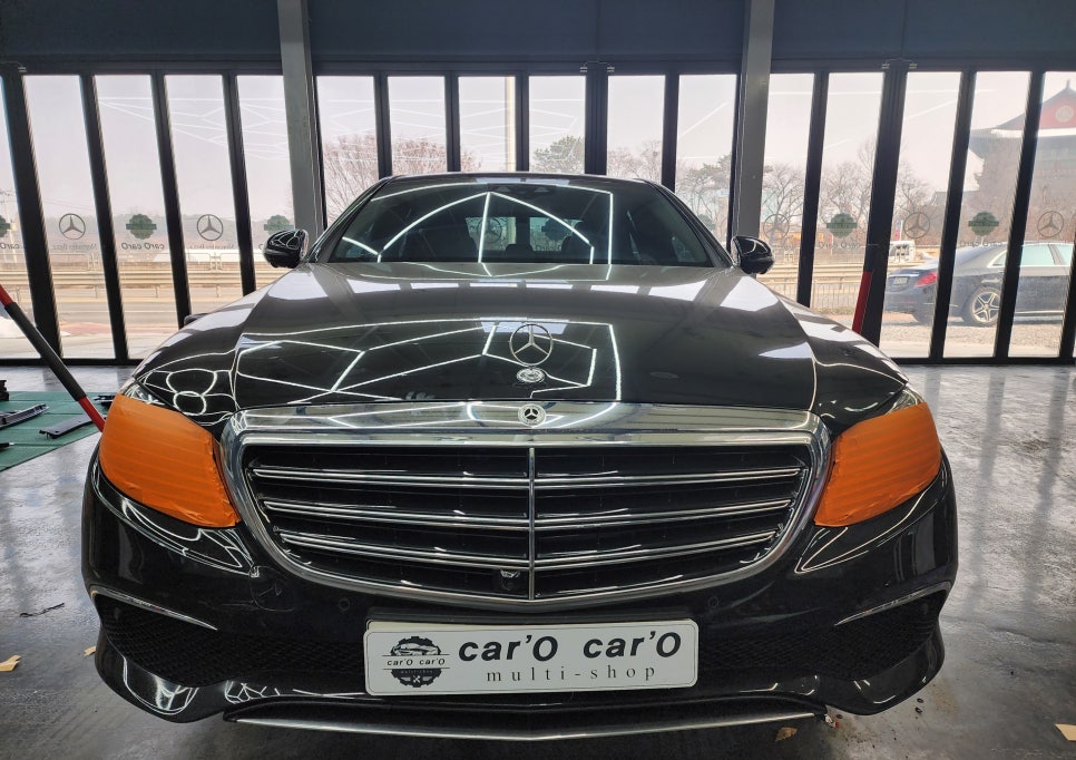 벤츠 E클래스 익스클루시브 - E43amg 전면 컨버전 " AMG 감성 마력 UP ! "