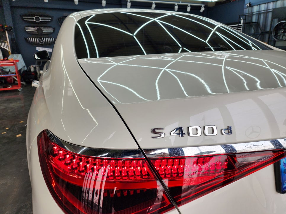 벤츠 S400d - 액티브 엠비언트, 4D 부메스터 " 조화롭고 아름다운 실내 인테리어를 위한 변화 !! "