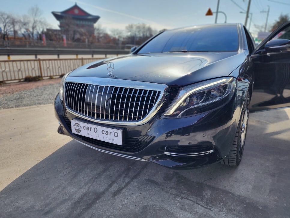 w222 마이바흐 - 신형 그릴 교체로 완벽한 프론트 완성 !!