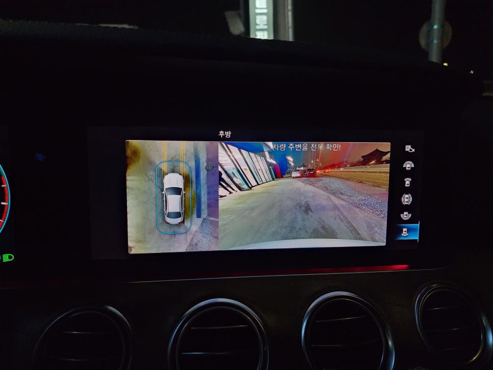벤츠 W213 페리 E250 익스클루시브 - 벤츠정품 어라운드 뷰 시공으로 편안한 드라이빙 !!