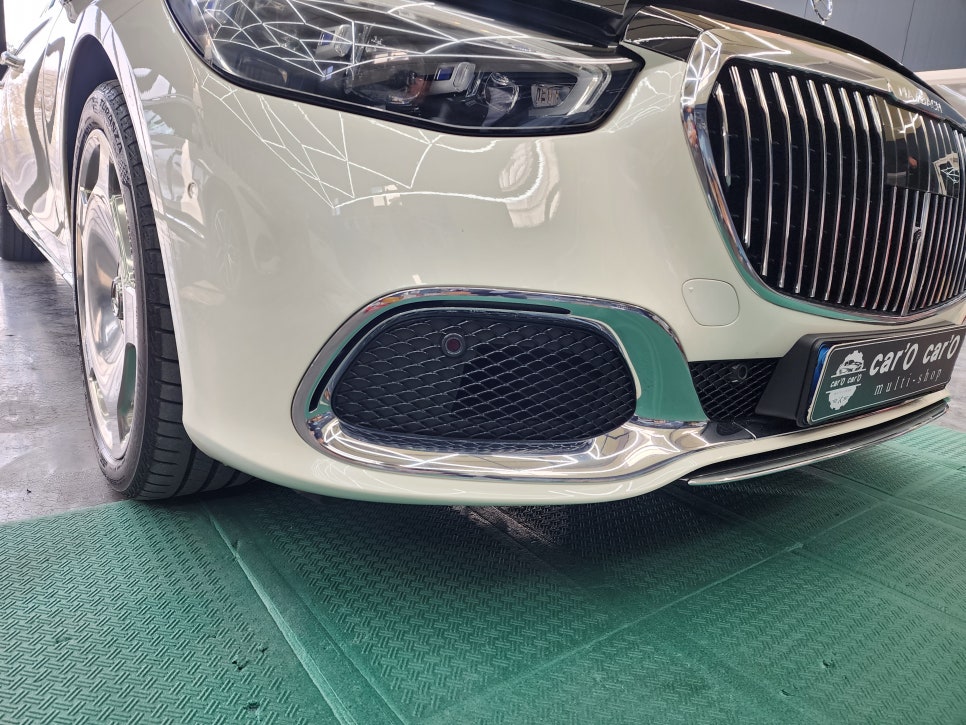 벤츠 S580 마이바흐 - S680 하단 크롬 몰딩으로 업그레이드!!