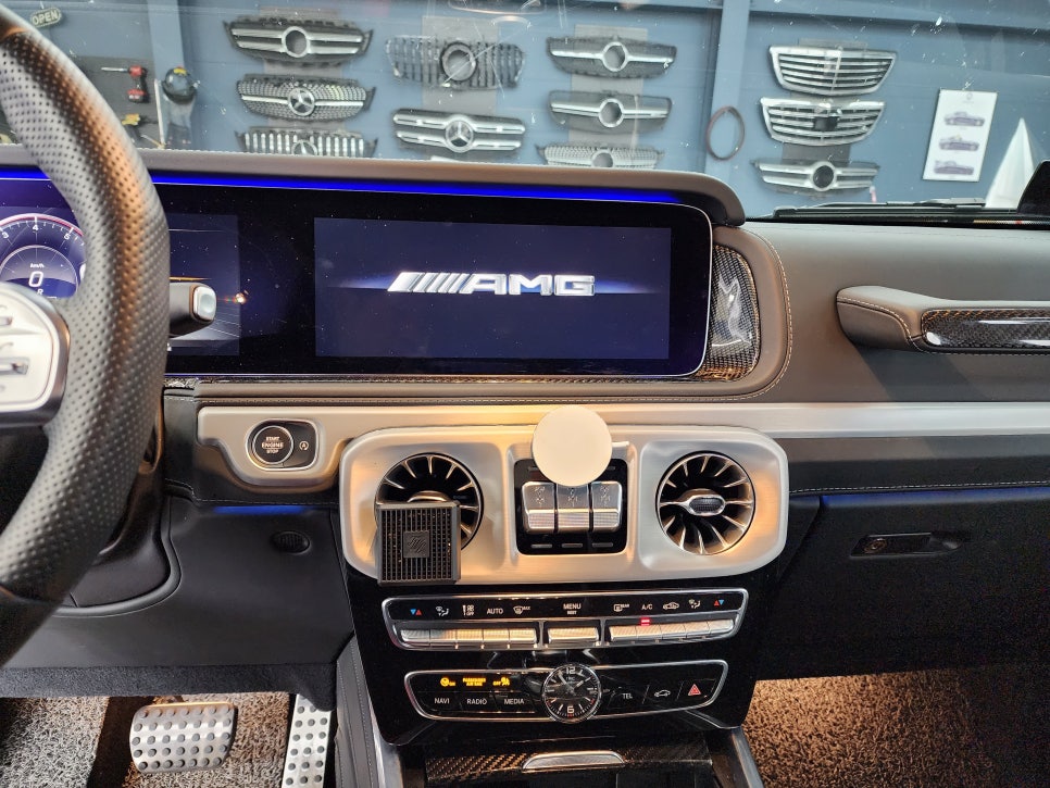 벤츠 G63amg - 송풍구 엠비언트 "지바겐도 참을 수 없는 송풍구 엠비언트 !! "