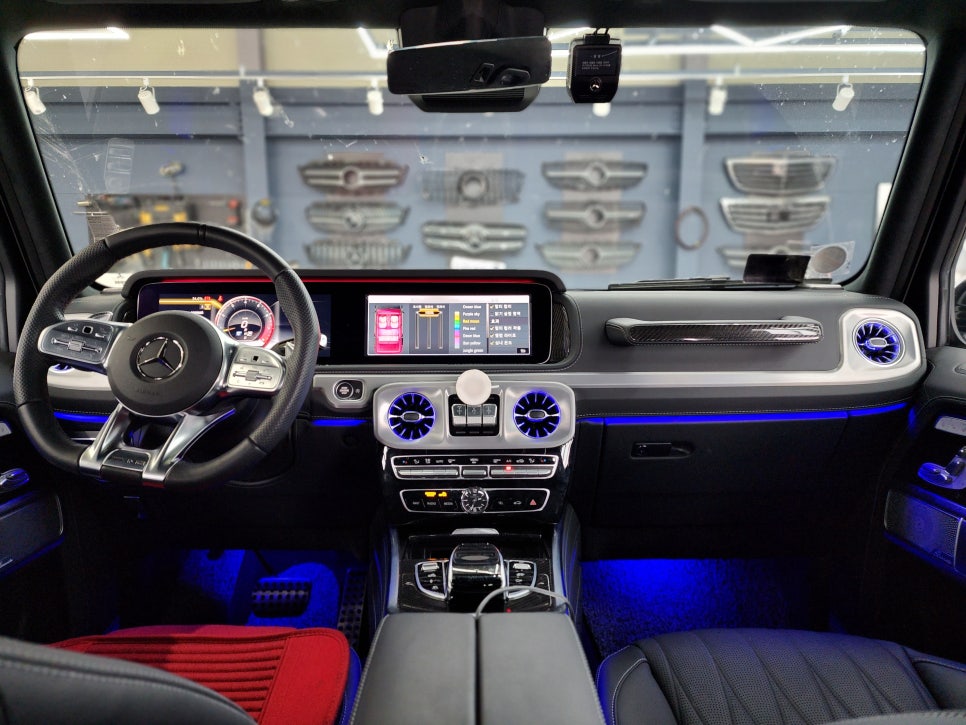 벤츠 G63amg - 송풍구 엠비언트 "지바겐도 참을 수 없는 송풍구 엠비언트 !! "