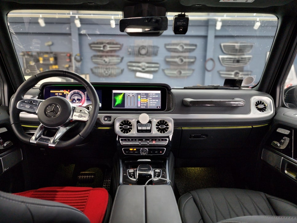 벤츠 G63amg - 송풍구 엠비언트 "지바겐도 참을 수 없는 송풍구 엠비언트 !! "