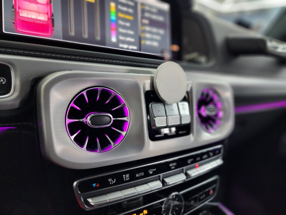 벤츠 G63amg - 송풍구 엠비언트 "지바겐도 참을 수 없는 송풍구 엠비언트 !! "