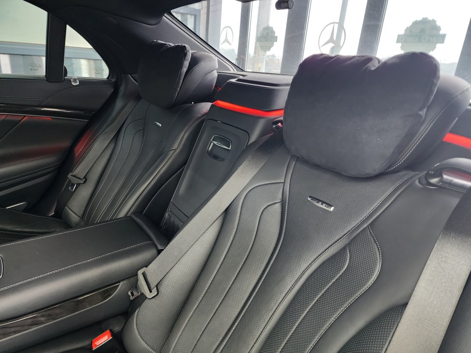 벤츠S63amg - 실내커스텀 가죽염색 베이지컬러로 변신 " 가죽 교체 없이 시트 꾸미기 !! "