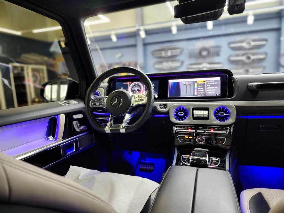 벤츠 G63amg - 송풍구 엠비언트 ( 정품led)