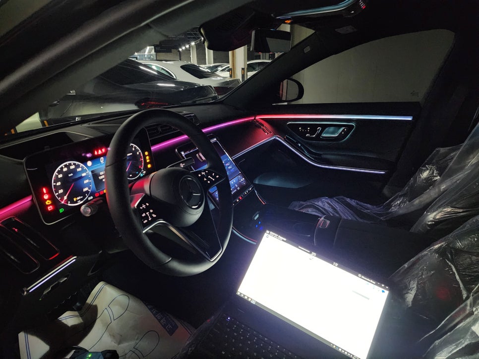 벤츠 S500 - 액티브엠비언트 " S클래스에는 역시 액티브 엠비언트죠 !!!! "