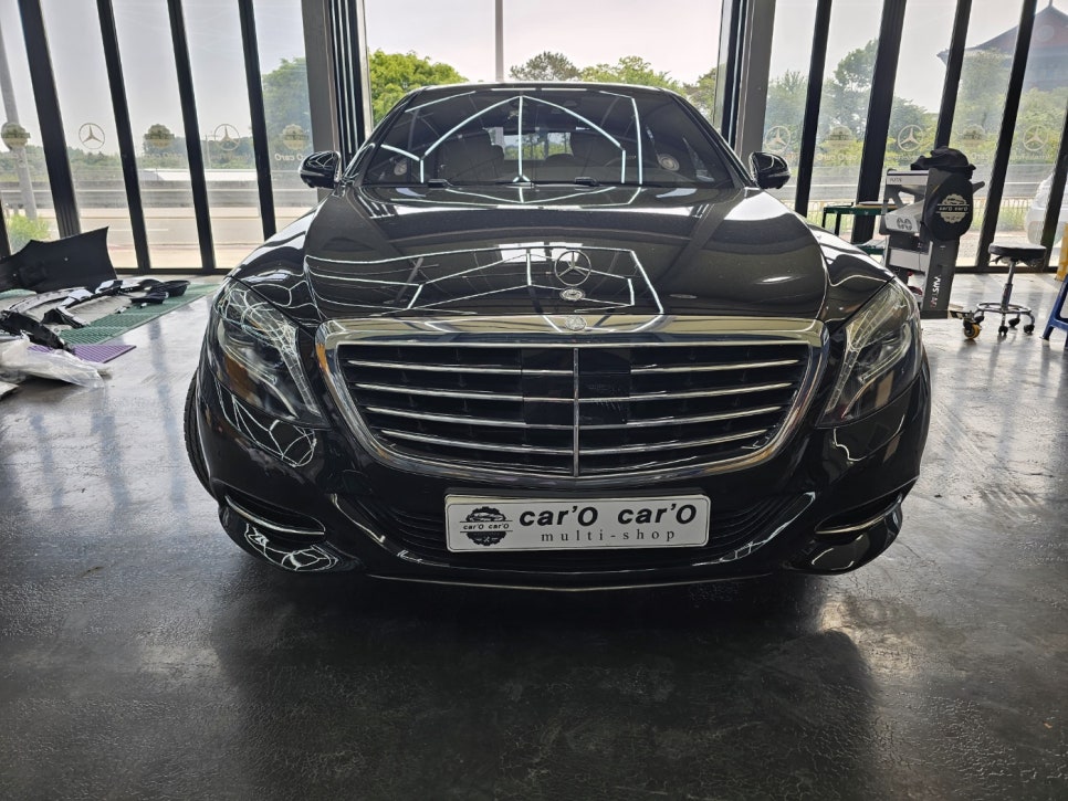 벤츠 S350d -> S63amg 신형컨버전 " 새옷을 입다 "