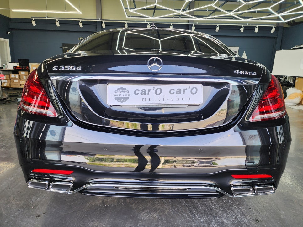 벤츠 S350d -> S63amg 신형컨버전 " 새옷을 입다 "