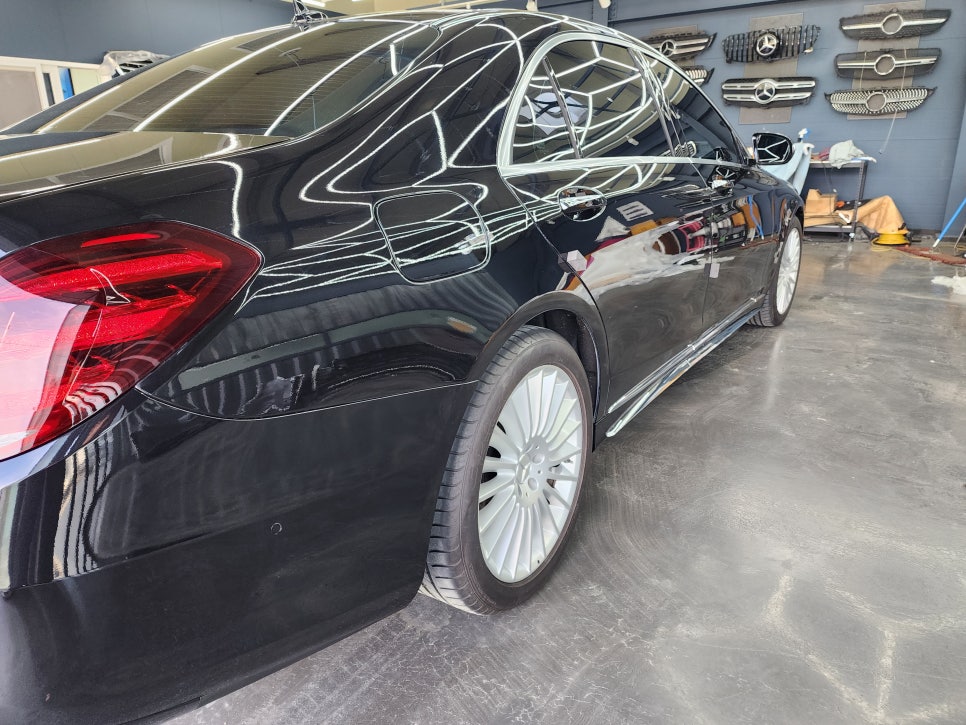 벤츠 S350d -> S63amg 신형컨버전 " 새옷을 입다 "