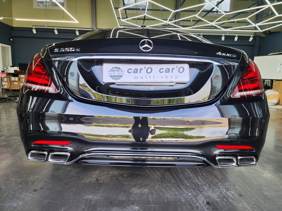 벤츠 S350d -> S63amg 신형컨버전 " 새옷을 입다 "