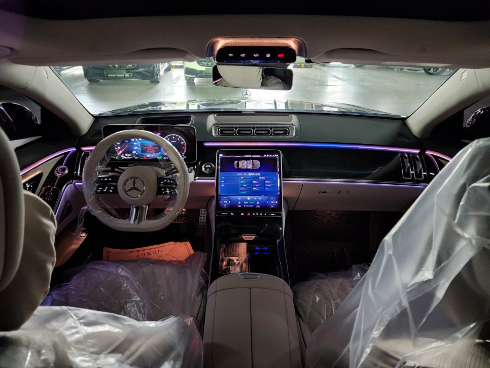 벤츠 S500 - 신차 출고 전 필수 시공 "액티브 엠비언트"