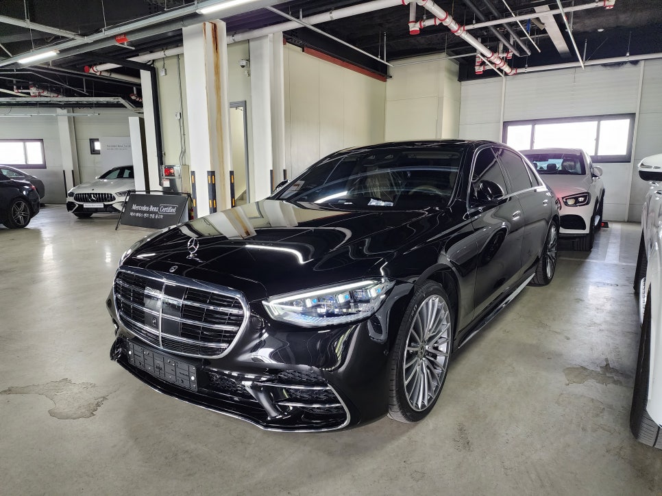 벤츠 S500 - 신차 출고 전 필수 시공 "액티브 엠비언트"