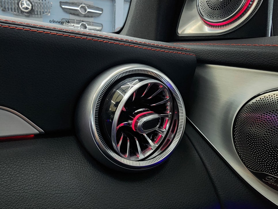 벤츠 Glc43amg - 송풍구, 3d부메스터, 데시보드 엠비언트