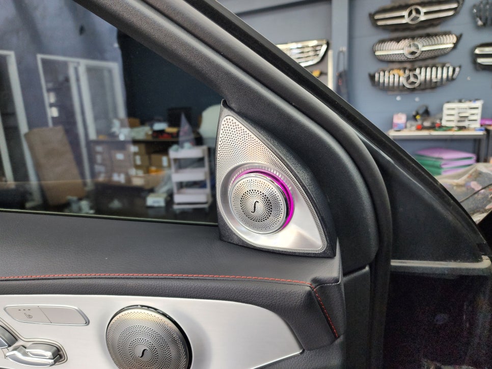 벤츠 Glc43amg - 송풍구, 3d부메스터, 데시보드 엠비언트