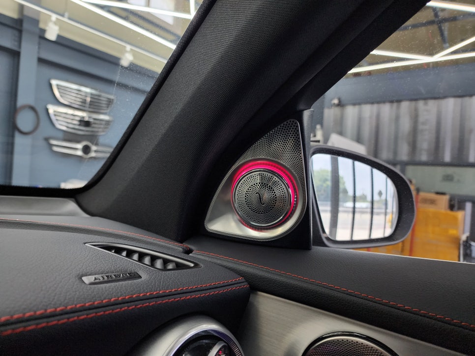 벤츠 Glc43amg - 송풍구, 3d부메스터, 데시보드 엠비언트