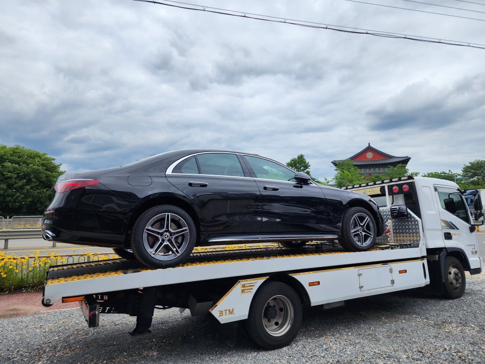 벤츠 S400d - 액티브 엠비언트 & 4D 부메스터 시공