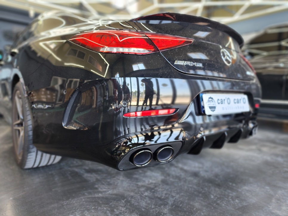 벤츠 Cls53amg - 디퓨저 & 듀얼머플러팁 / 월계수 도어스팟