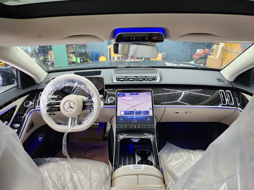 광주 벤츠 엠비언트 ] 벤츠 S500 - 액티브 엠비언트 & 4D 부메스터 패키지