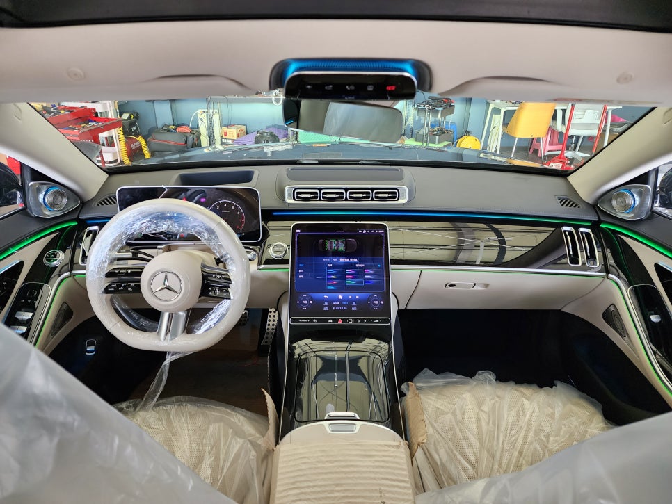 광주 벤츠 엠비언트 ] 벤츠 S500 - 액티브 엠비언트 & 4D 부메스터 패키지