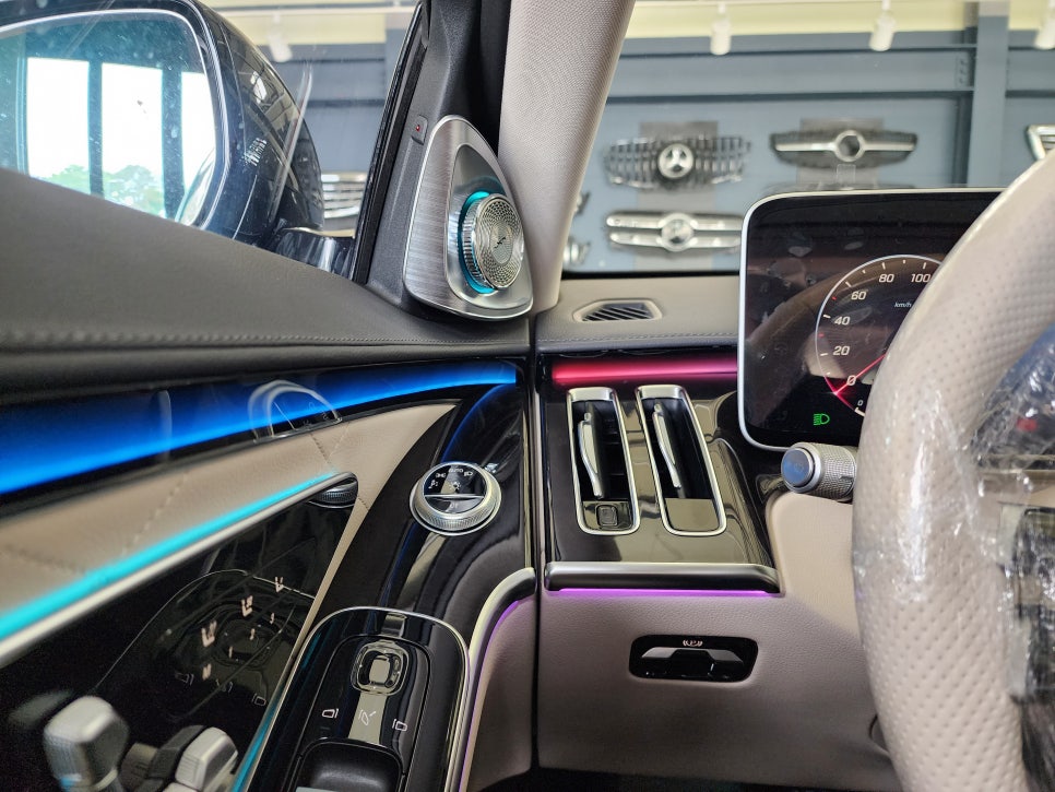광주 벤츠 엠비언트 ] 벤츠 S500 - 액티브 엠비언트 & 4D 부메스터 패키지