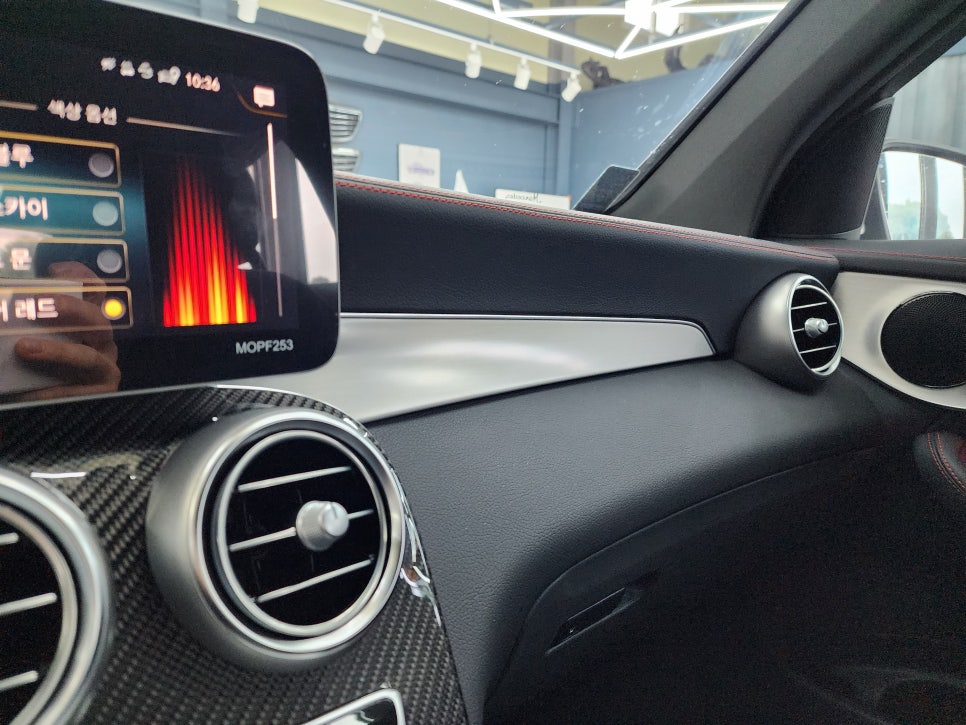 벤츠Glc43amg - 송풍구, 3d부메스터, 데시보드 엠비언트 3종셋트