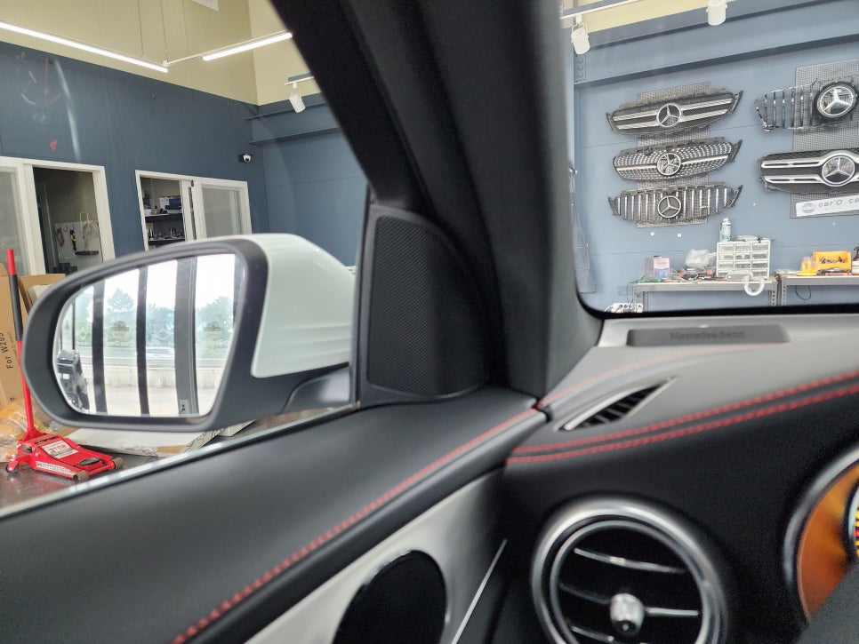 벤츠Glc43amg - 송풍구, 3d부메스터, 데시보드 엠비언트 3종셋트