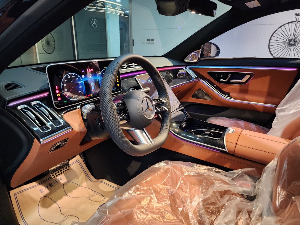 광주 벤츠레트로핏 ] 벤츠 S500 - 액티브 엠비언트 & 벤츠 정품 4d부메스터