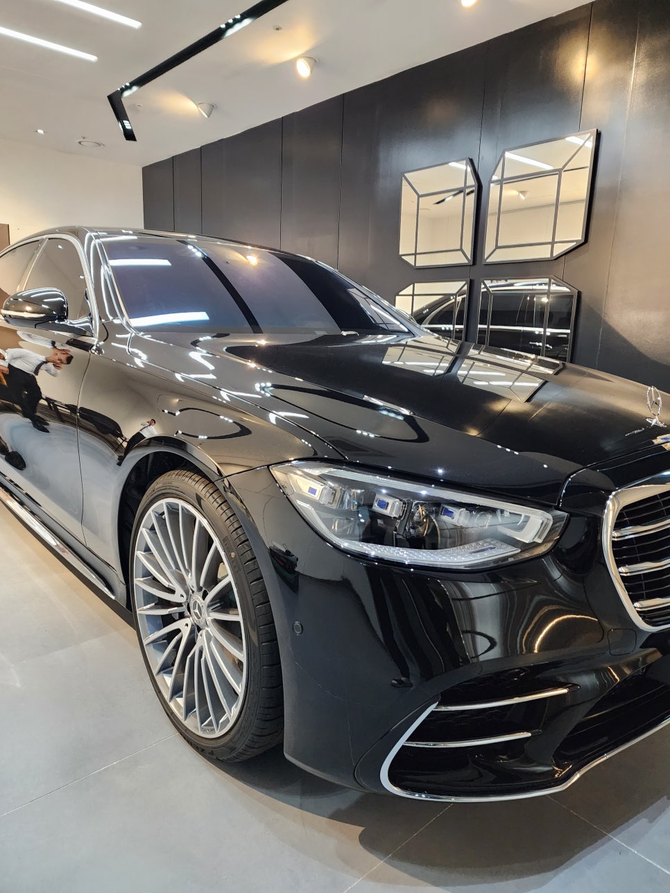 광주 벤츠레트로핏 ] 벤츠 S500 - 액티브 엠비언트 & 벤츠 정품 4d부메스터