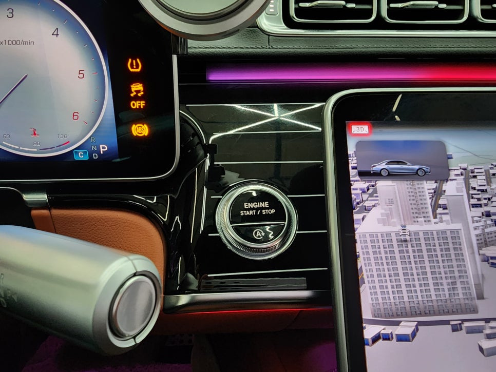광주 벤츠레트로핏 카오카오 ] 벤츠 S400d - 피아노락커트림 " S클래스 실내 인테리어의 최고 강자 "