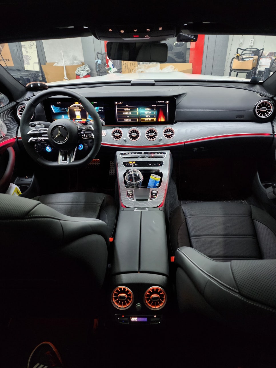광주 카오카오 ] 벤츠 E53amg- 하이클라스 3d부메스터 & 송풍구엠비언트