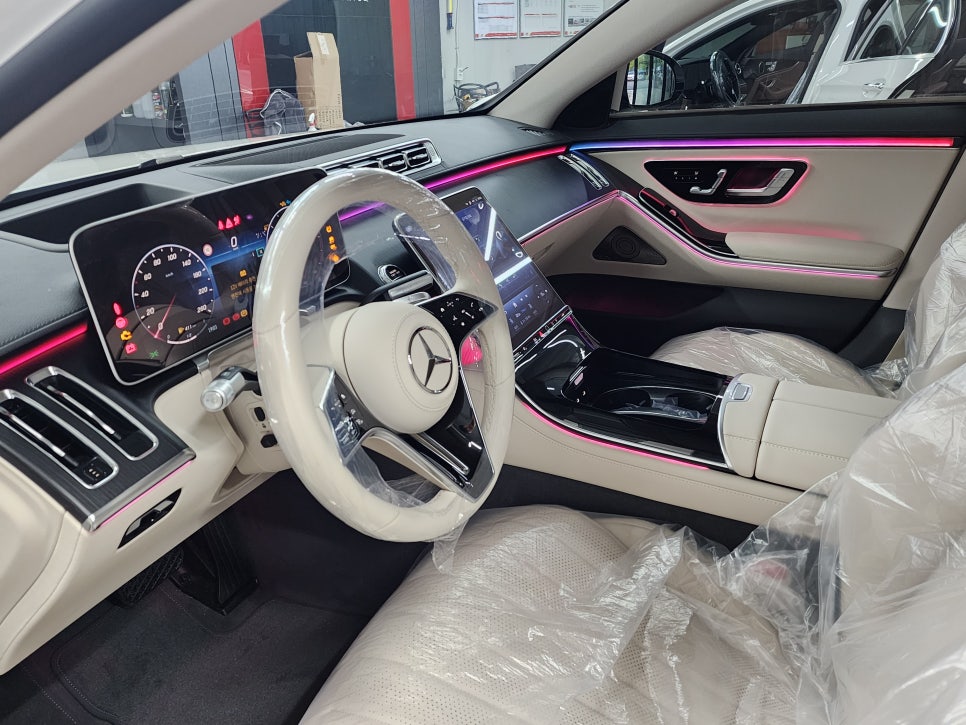 광주 벤츠엠비언트 성지 ] 벤츠 S350d - 액티브 엠비언트 " S클래스 인테리어의 꽃이자 정점 !!  "