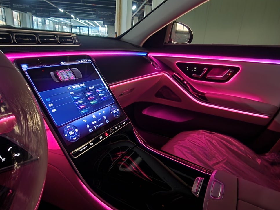 광주 벤츠엠비언트 성지 ] 벤츠 S350d - 액티브 엠비언트 " S클래스 인테리어의 꽃이자 정점 !!  "