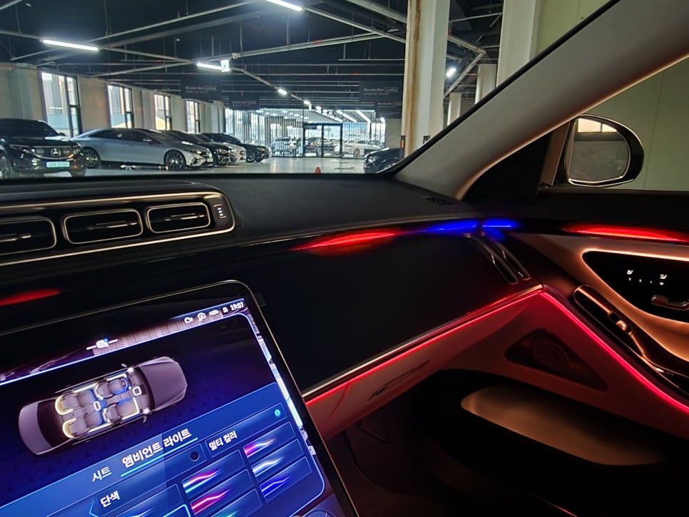 광주 벤츠엠비언트 성지 ] 벤츠 S350d - 액티브 엠비언트 " S클래스 인테리어의 꽃이자 정점 !!  "