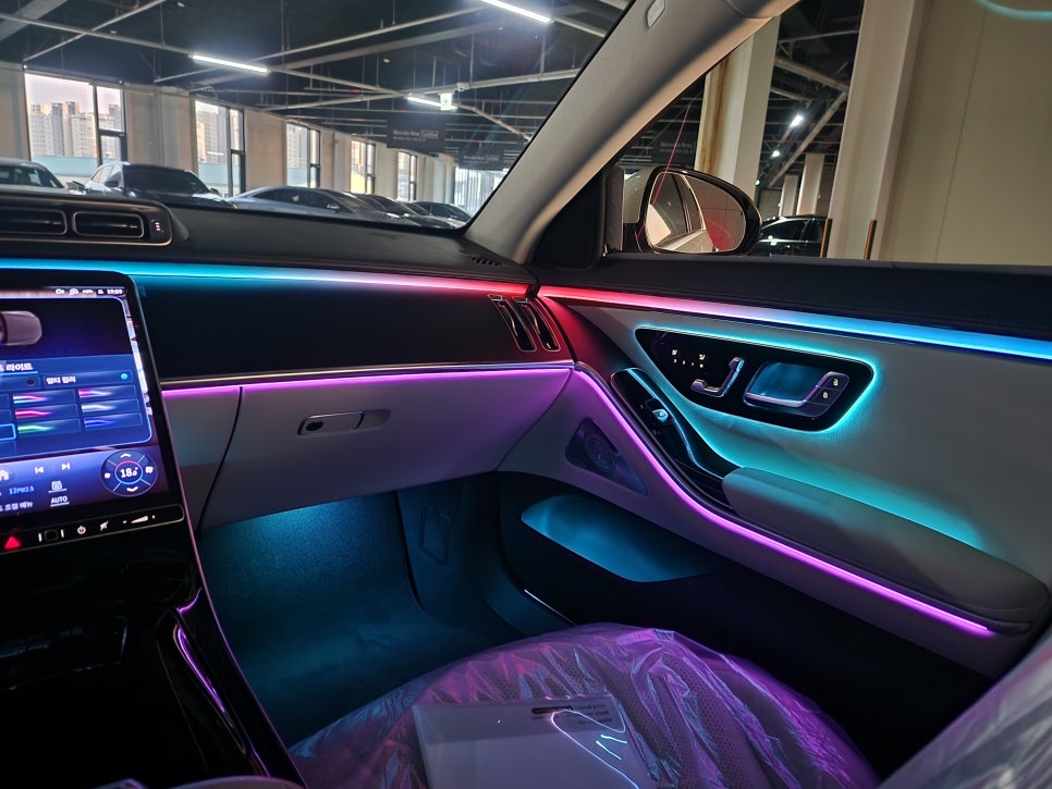 광주 벤츠엠비언트 성지 ] 벤츠 S350d - 액티브 엠비언트 " S클래스 인테리어의 꽃이자 정점 !!  "