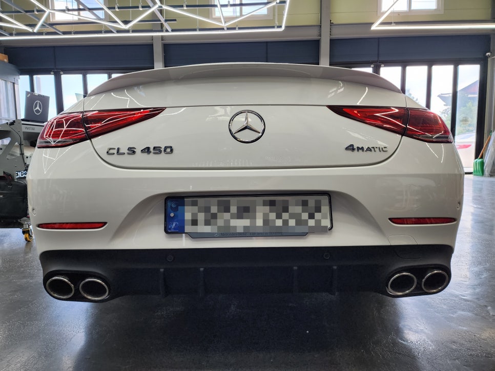 벤츠 Cls450 - 세로그릴 & Cls 53amg 디퓨저