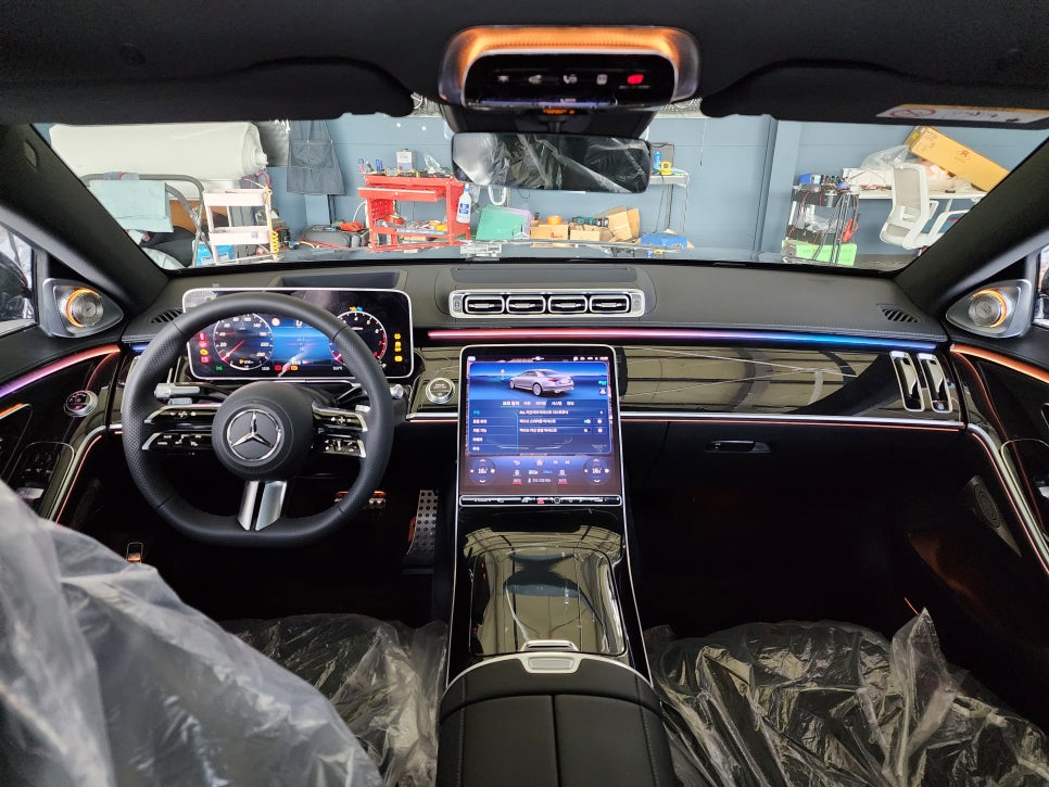 광주 벤츠 카오카오 ] 벤츠 S500 - 액티브 엠비언트 & 벤츠정품 4d부메스터