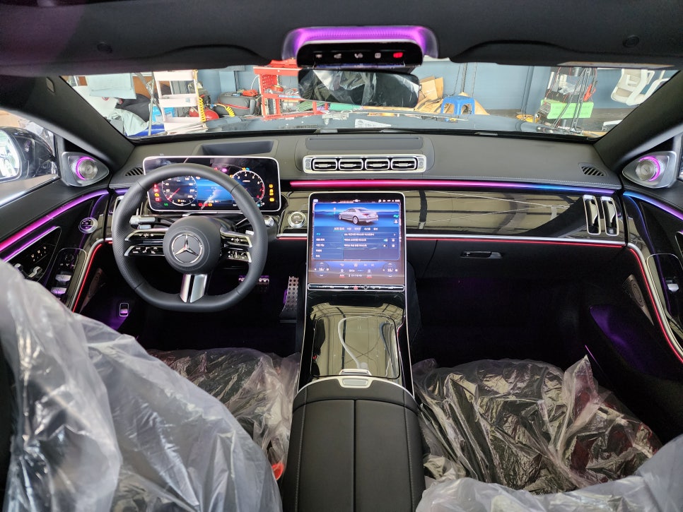 광주 벤츠 카오카오 ] 벤츠 S500 - 액티브 엠비언트 & 벤츠정품 4d부메스터
