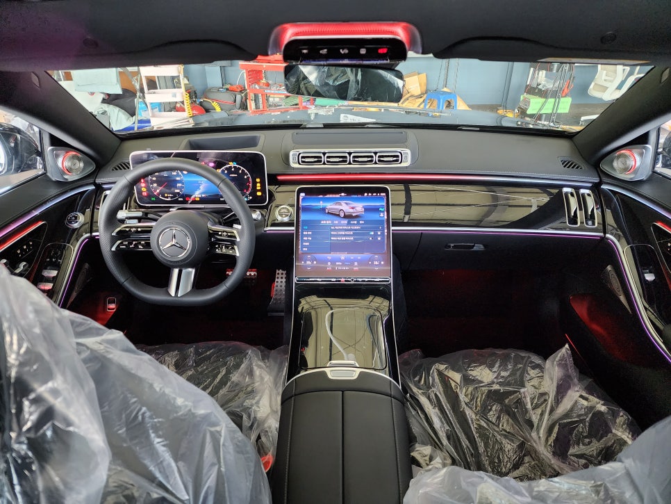 광주 벤츠 카오카오 ] 벤츠 S500 - 액티브 엠비언트 & 벤츠정품 4d부메스터