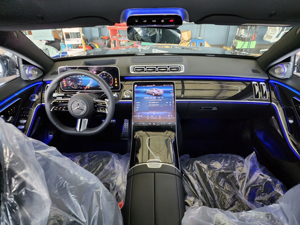 광주 벤츠 카오카오 ] 벤츠 S500 - 액티브 엠비언트 & 벤츠정품 4d부메스터